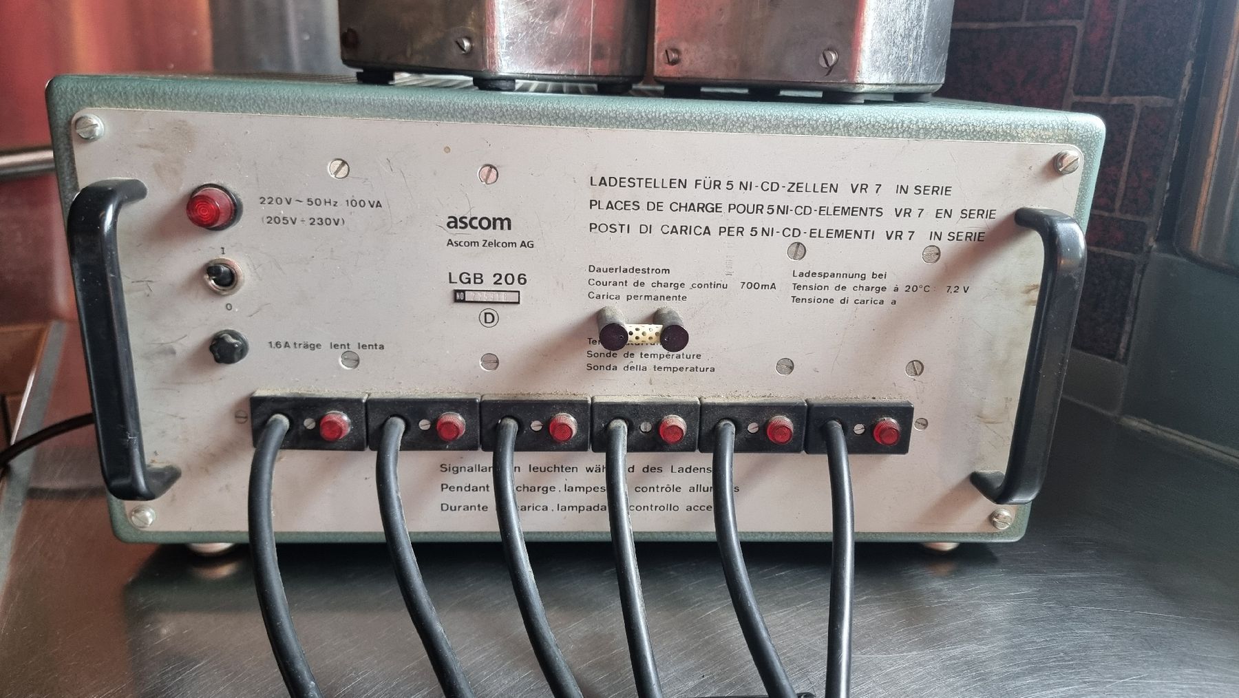 SBB/CFF/FFS Lampade: Seltenes Ascom – Difettoso da Au ZH venduto da Krokodil08 1