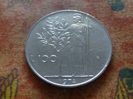 ITALIE  100  Lire  1974