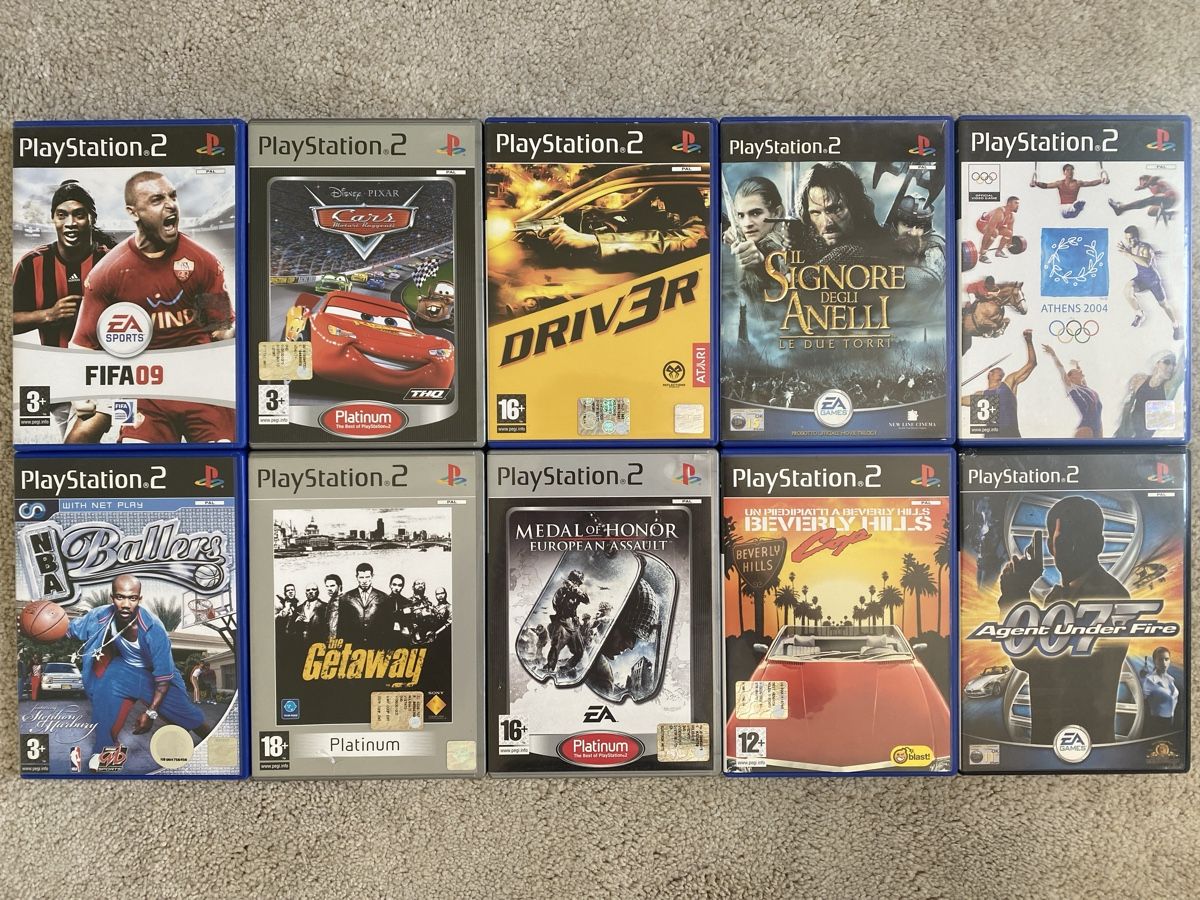 Sony Giochi: PS2 10x Games Set Bundle (Italiano) – Usato da Reichenbach i. K. venduto da Daniel840