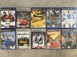 PS2 10x Games Set Bundle (Italiano)