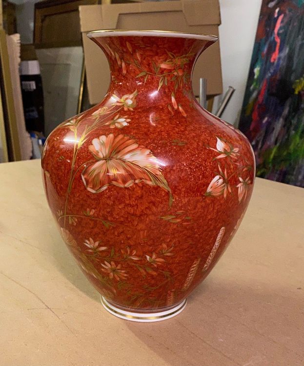 Rosenthal Vase Zaubergarten handgemalt Kaufen auf Ricardo