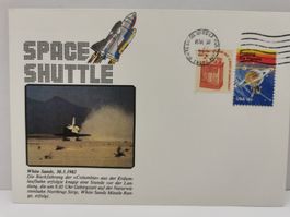 Enveloppe premier jour Space Shuttle Columbia 1982
