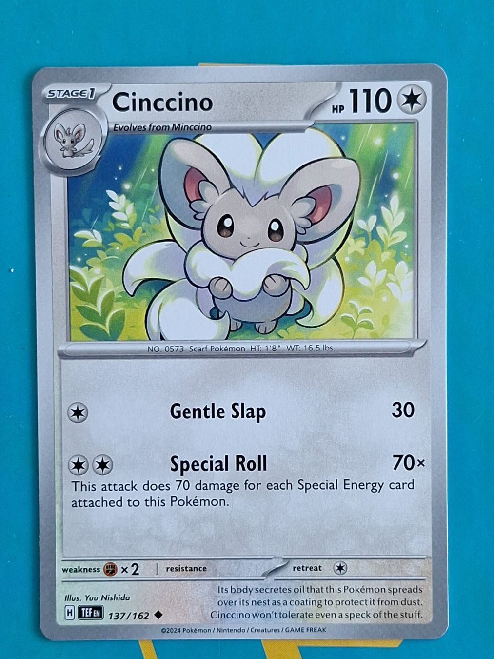 Pokémon Sammelbilder & Trading cards: Cinccino - Temporal Forces Pokemon - #7.1 – Gebraucht aus Altstätten SG von GGsGameshop