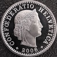 20 Rappen 2006 stgl. / aus Münzsatz