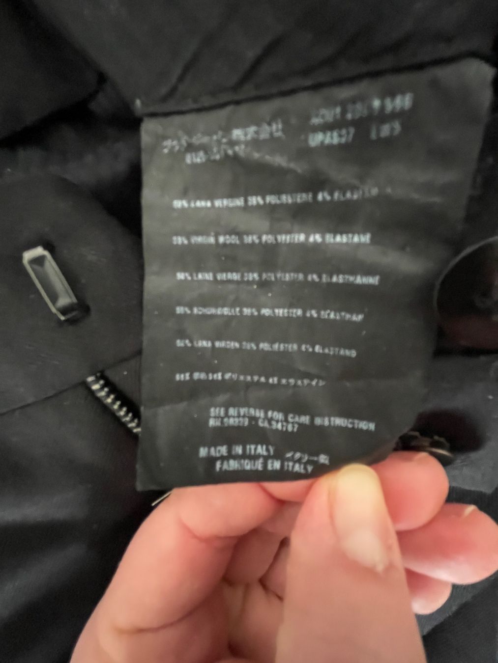 Prada Pantaloni: Prada Herrenhose schwarz XS – Usato da Zürich venduto da Elodie_s 2