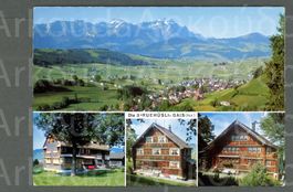 AK color Gais AR die 3 „Ruehüsli“,Kurhäuser, 4- Bild ≈ 1968