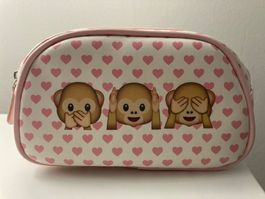 Trousse motif Monkey Emoji / Singe Emoji