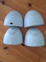 4 alte elvie pumpen mit viele Zubehör