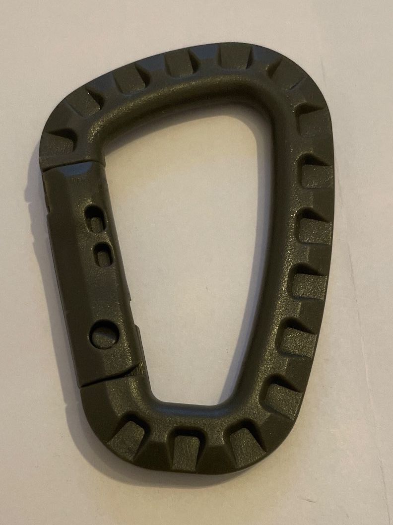 Attrezzatura da arrampicata: Mousqueton Tactique vert olive – Nuovo (secondo la descrizione) da Grandson venduto da RioDeltaLima 1