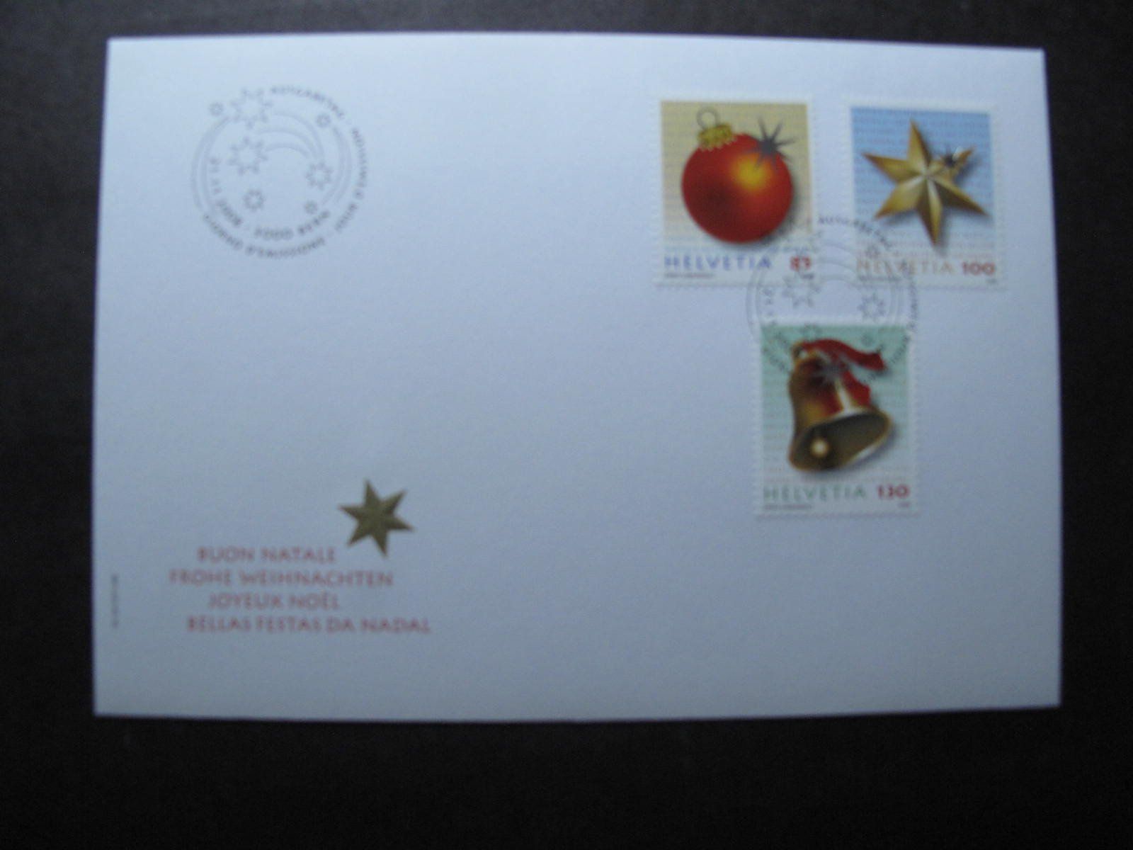 Tutti i francobolli: CH 2008 Issue 4 FDC – Usato da Wil SG venduto da fva01 3