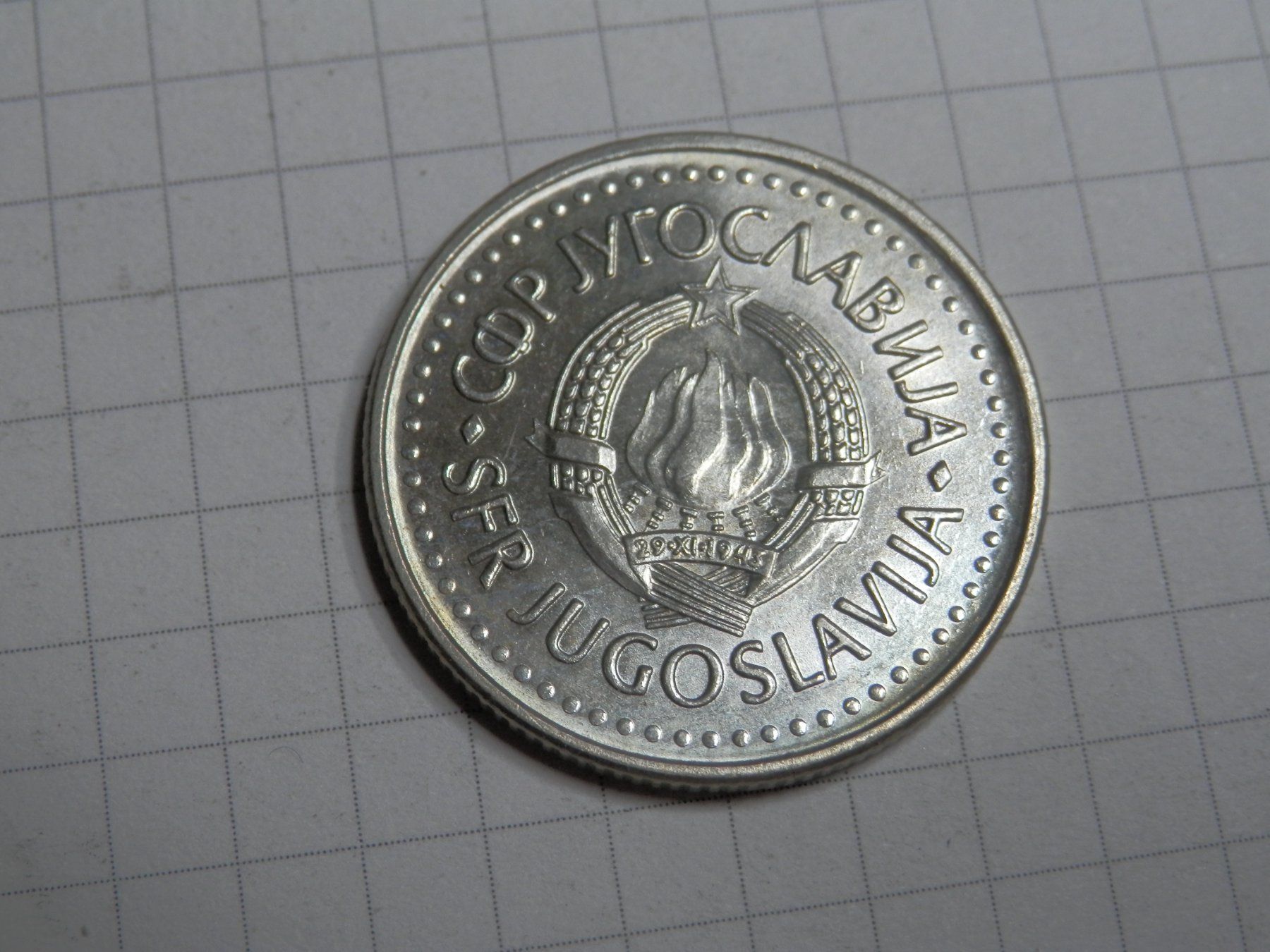 Tutti le monete: Jugoslawien 10 Dinar, 1987 – Usato da Weiach venduto da weiach81 1