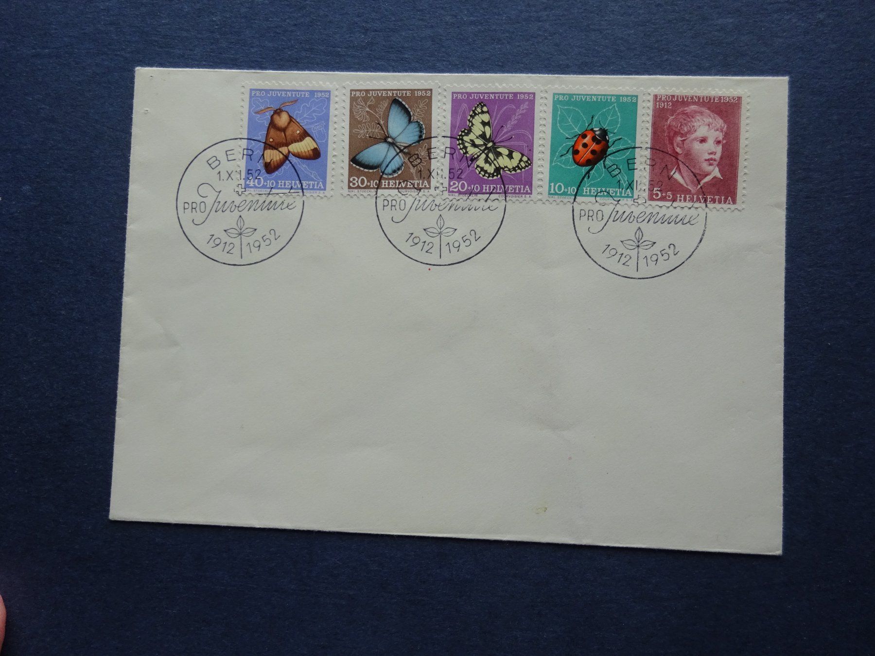 Tutti i francobolli: 1952 Pro Juventute FDC – Usato da Appenzell-Steinegg venduto da adi1975 1
