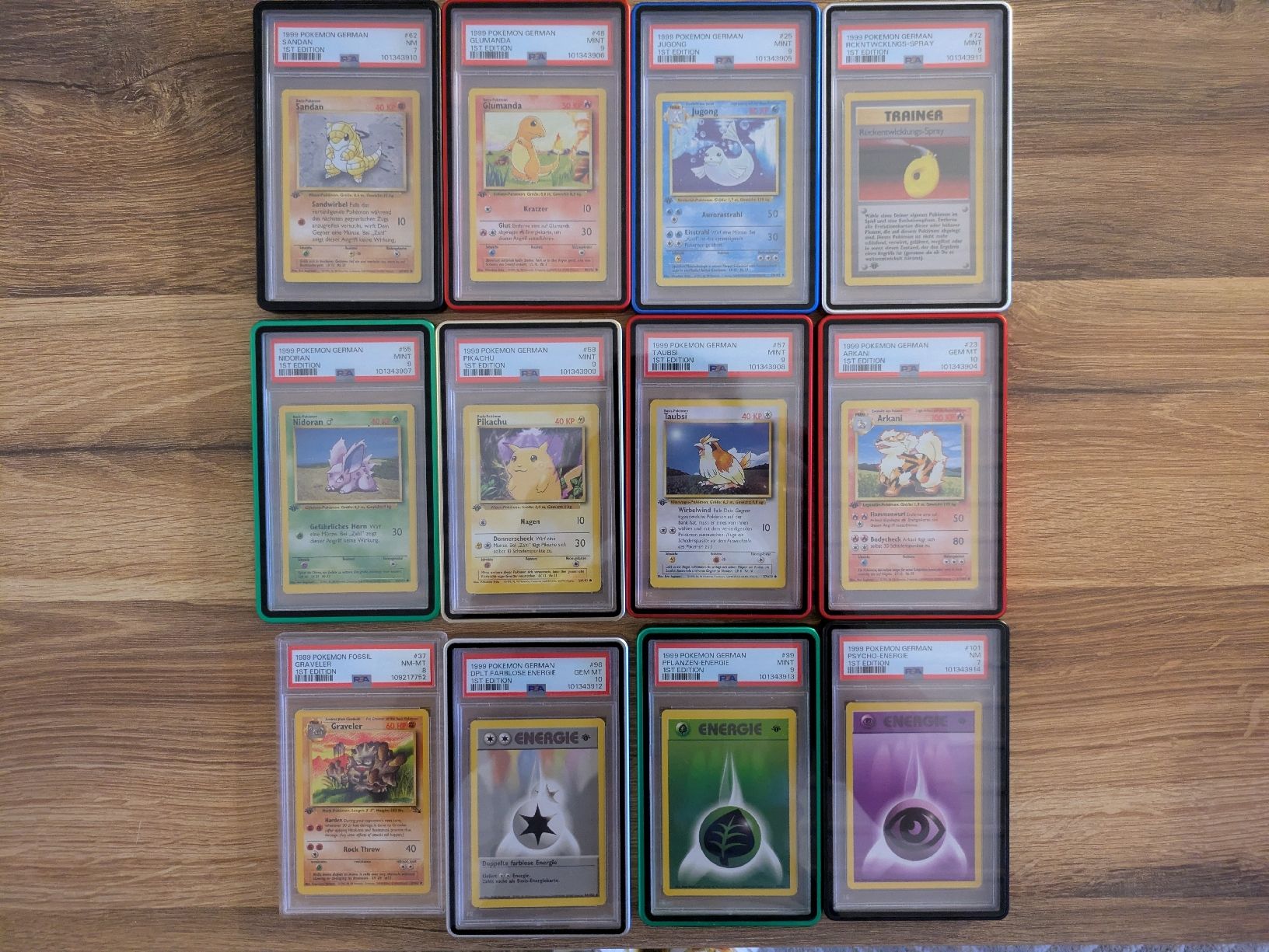 Pokémon Carte collezionabili: Pokémon 1 Edition - 12 PSA Karten – Nuovo (secondo la descrizione) da Frauenfeld venduto da Hangi-Mike