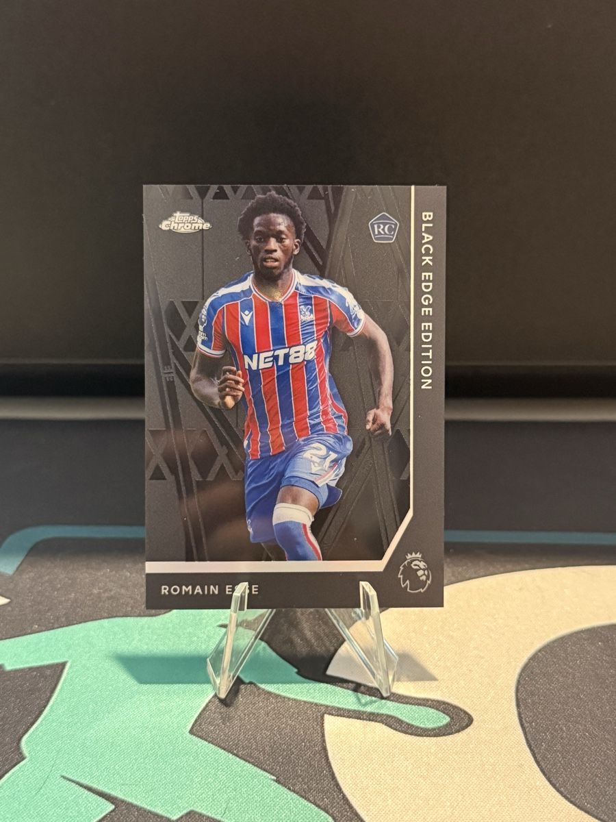 Topps Carte collezionabili: 2026 Topps Chrome EPL Romain Esse RC Black Edge Edition SSP – Nuovo (secondo la descrizione) da Solothurn venduto da soccercards.ch