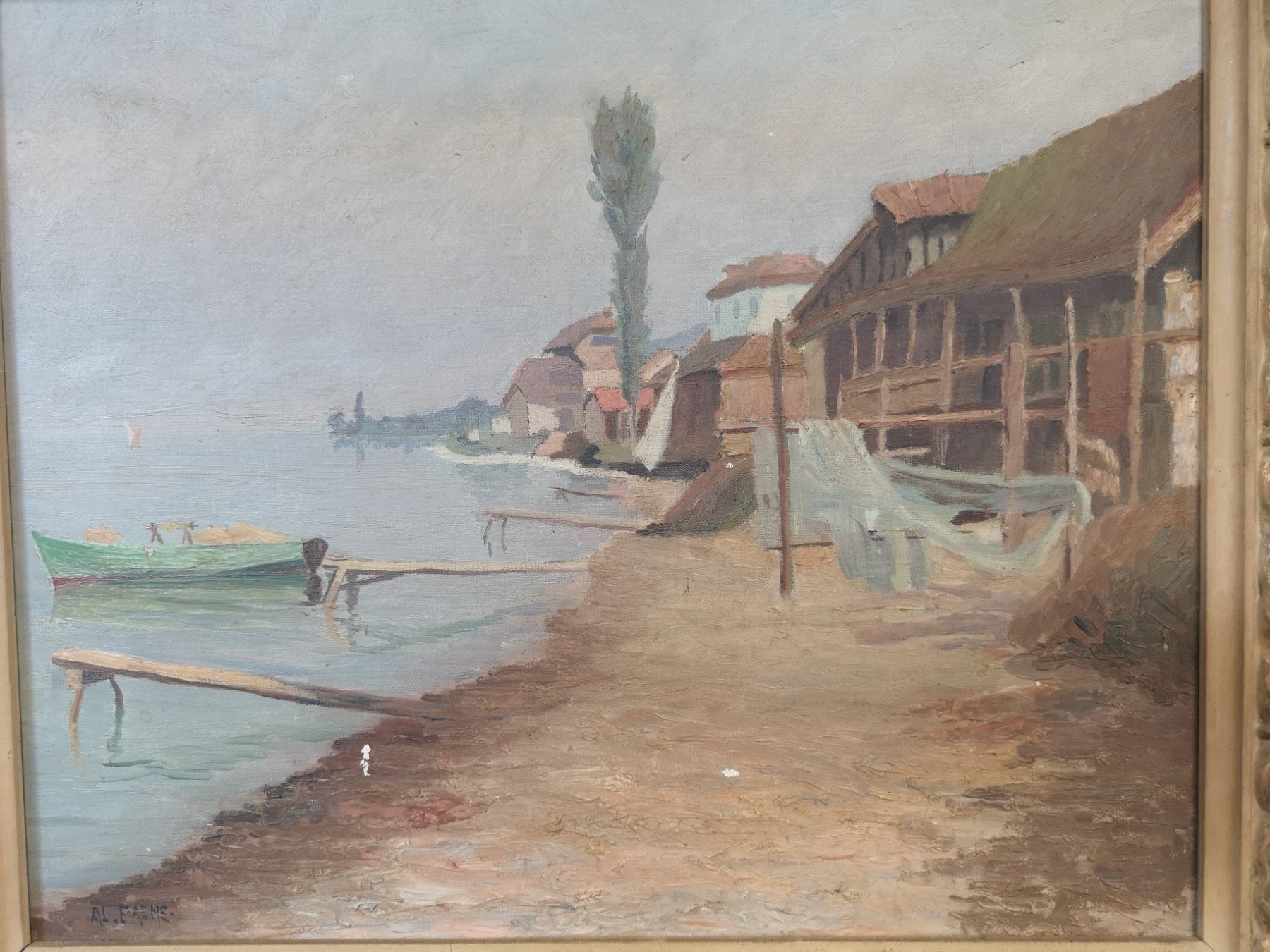 Gemälde: Huile sur toile signée – Gebraucht aus Genève von Qanil77 1