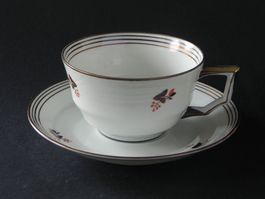 Tassenset L+ von Langenthal 1933 - schönes Art Deco Design