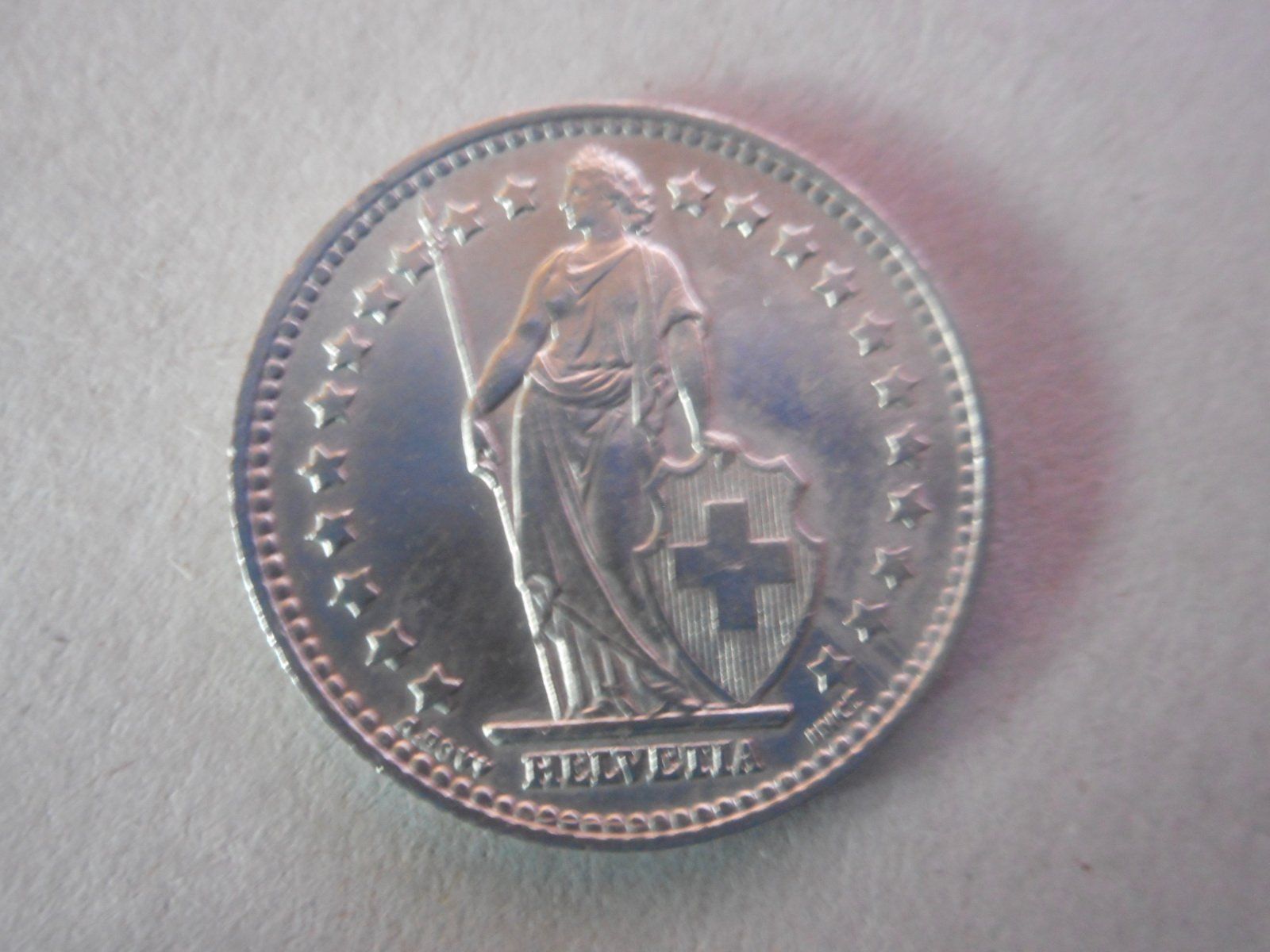 Tutti le monete: 1 Fr. 1945 silber  unz/stgl – Nuovo (secondo la descrizione) da Kriegstetten venduto da pizlad2010 3