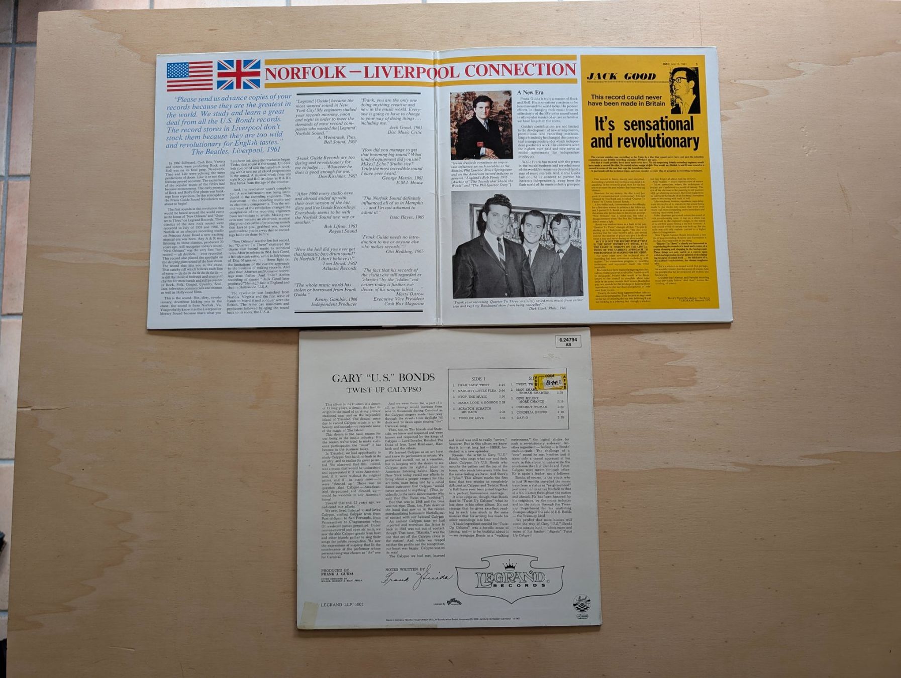 Schallplatten: 2 x Gary U.S. Bonds – Gebraucht aus Ebikon von soundundvielfalt 2
