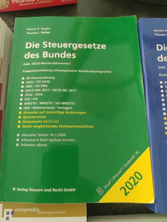 Steuergesetz Buch 2021 | Kaufen Auf Ricardo