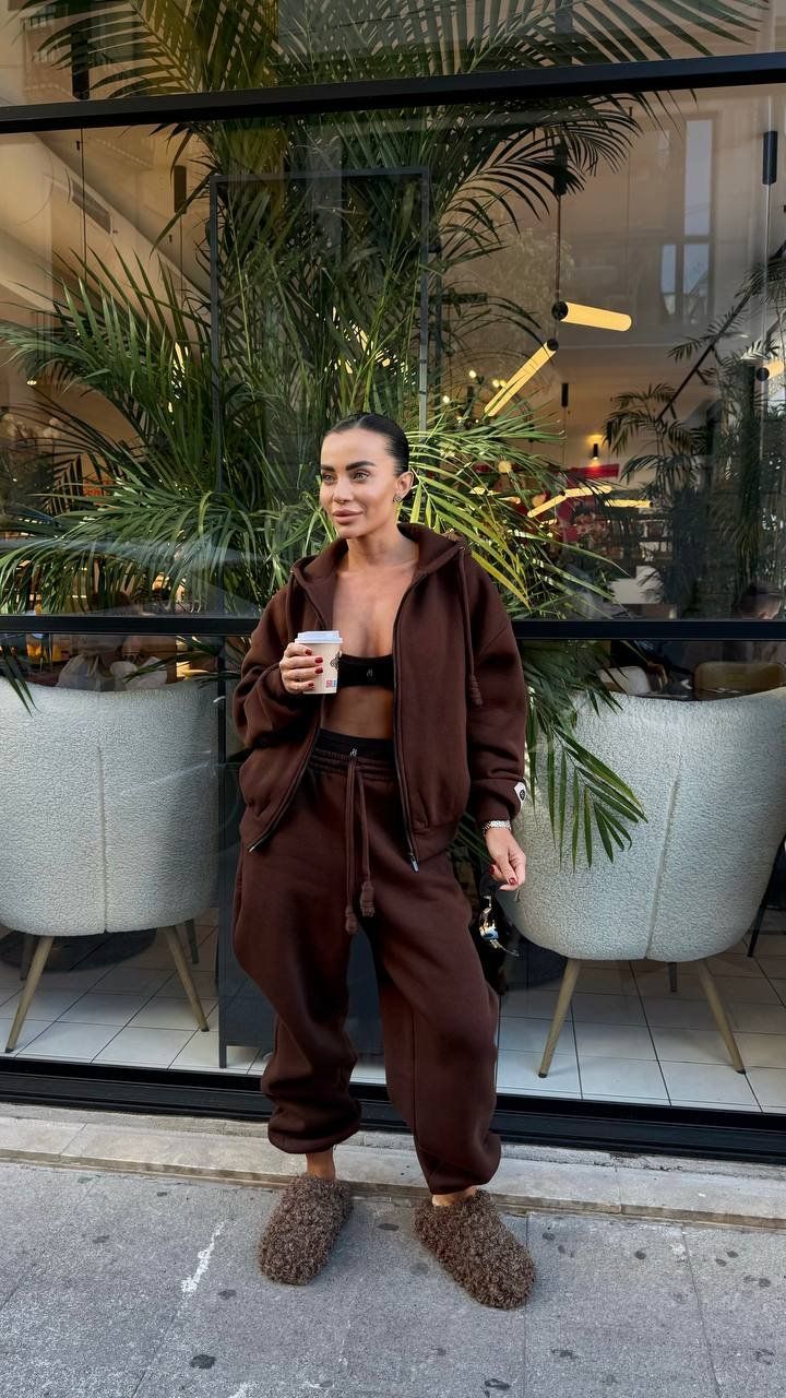 Completi & Tailleur: Oversized Fleece Tracksuit Set Size: M – Nuovo e nell'imballaggio originale da Zürich venduto da Ms.Me-Fashion 2