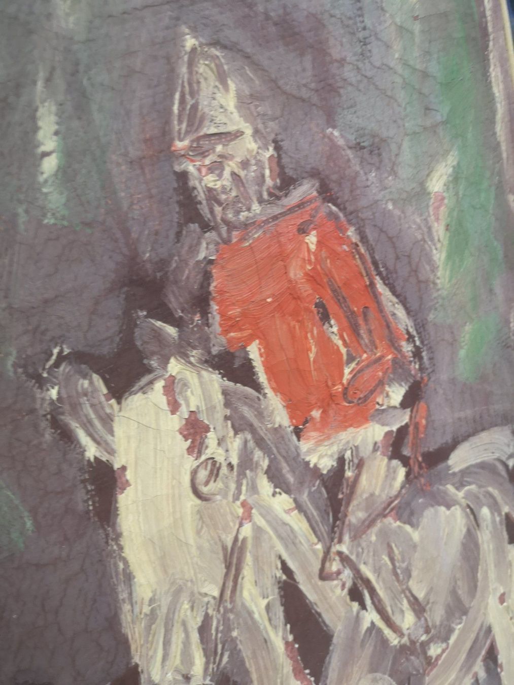 Gemälde: GRANDE HUILE SUR TOILE SIGNÉE – Gebraucht aus Genève von Qanil77 2