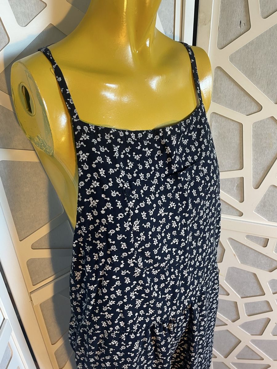 Tute: Combinaison bleue fleurie - taille M – Usato da Troinex venduto da Irisglo 4
