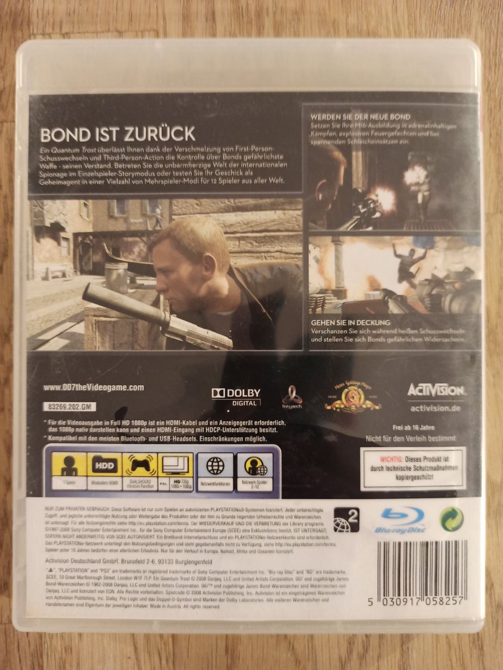 Giochi: 007 Ein Quantum Trost PlayStation 3 PS3 – Usato da Oberweningen venduto da mar_87mx 1
