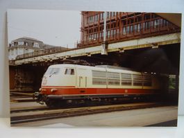 Foto DB Lokomotive 103 143  SBB Basel HB 05/93 Rarität
