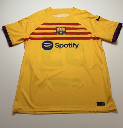FC Barcelona Trikot Nike gelb rot neuwertig 23/24