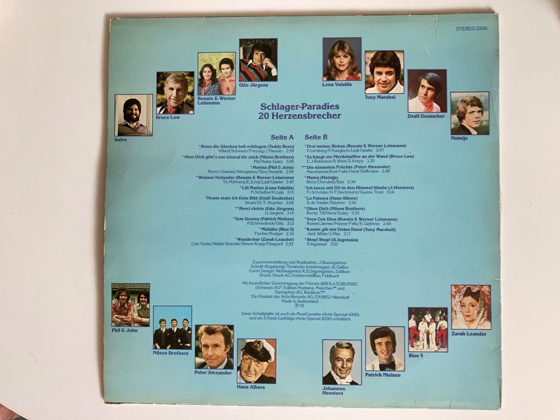 Dischi in vinile: Schlagerparade 20 Herzensbrecher – Usato da Zürich venduto da Chaeffeler 1
