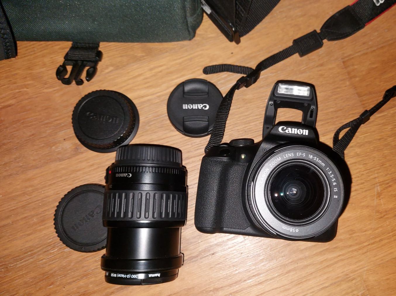 Canon Kamera: Canon Eos 2000D neuwertig mit 2 Objektive,Wlan, 24 megapixel – Neu (gemäss Beschreibung) aus Hohenrain von ML-DD 3