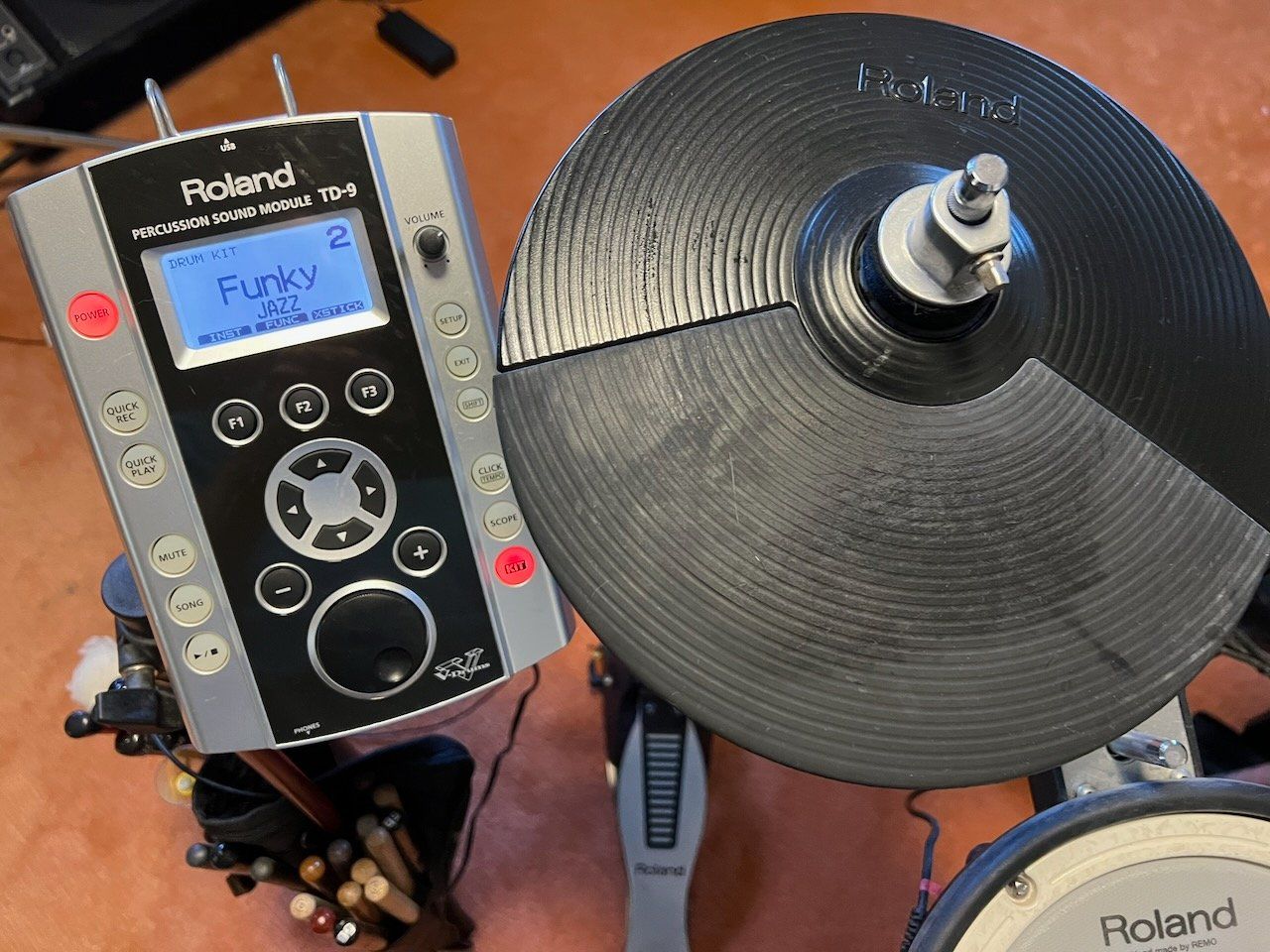 Roland Musikinstrumente: Roland V-Drums TD-9 E-Drum – Gebraucht aus Cham von Plugin1 8