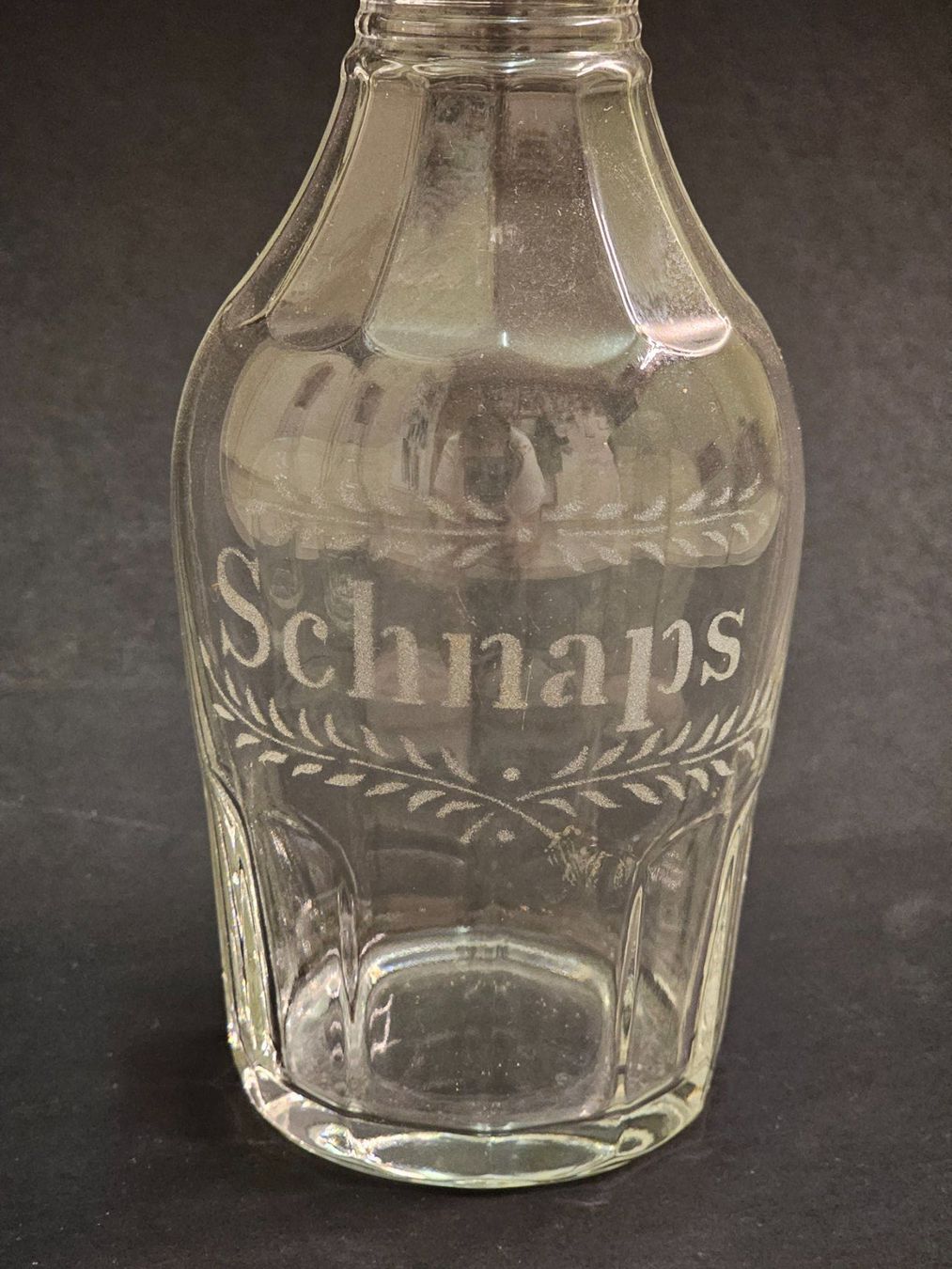 3 Karaffen für Gebranntes (Träsch, Zwetschgen, Schnaps) (D'occasion) à ...