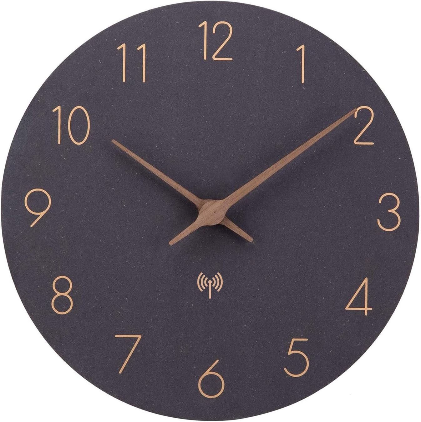 Orologi da terra & Orologi da parete: Funkuhr Ohne Tickgeräusche 30cm schwarz – Nuovo e nell'imballaggio originale da Nuglar venduto da SaleRitter 1