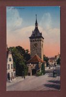 BASEL - St. Johanntor - Tram - 1922