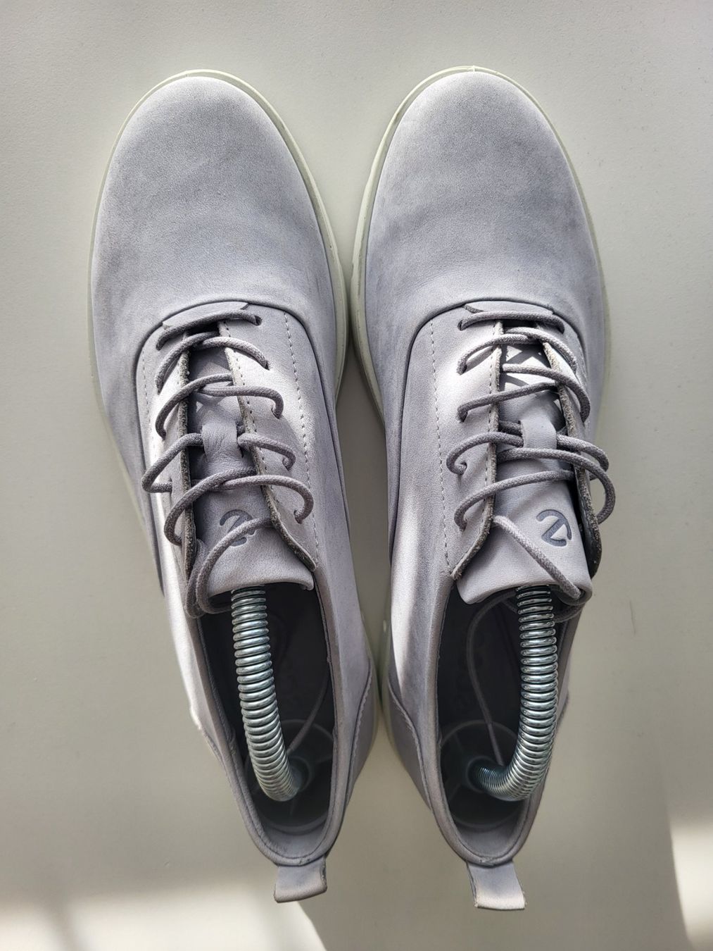 Ecco Scarpe da donna: Ecco Damen Schnürschuhe, Gr. 39 - Leder, hellblau – Nuovo (secondo la descrizione) da Baar venduto da clar6 1