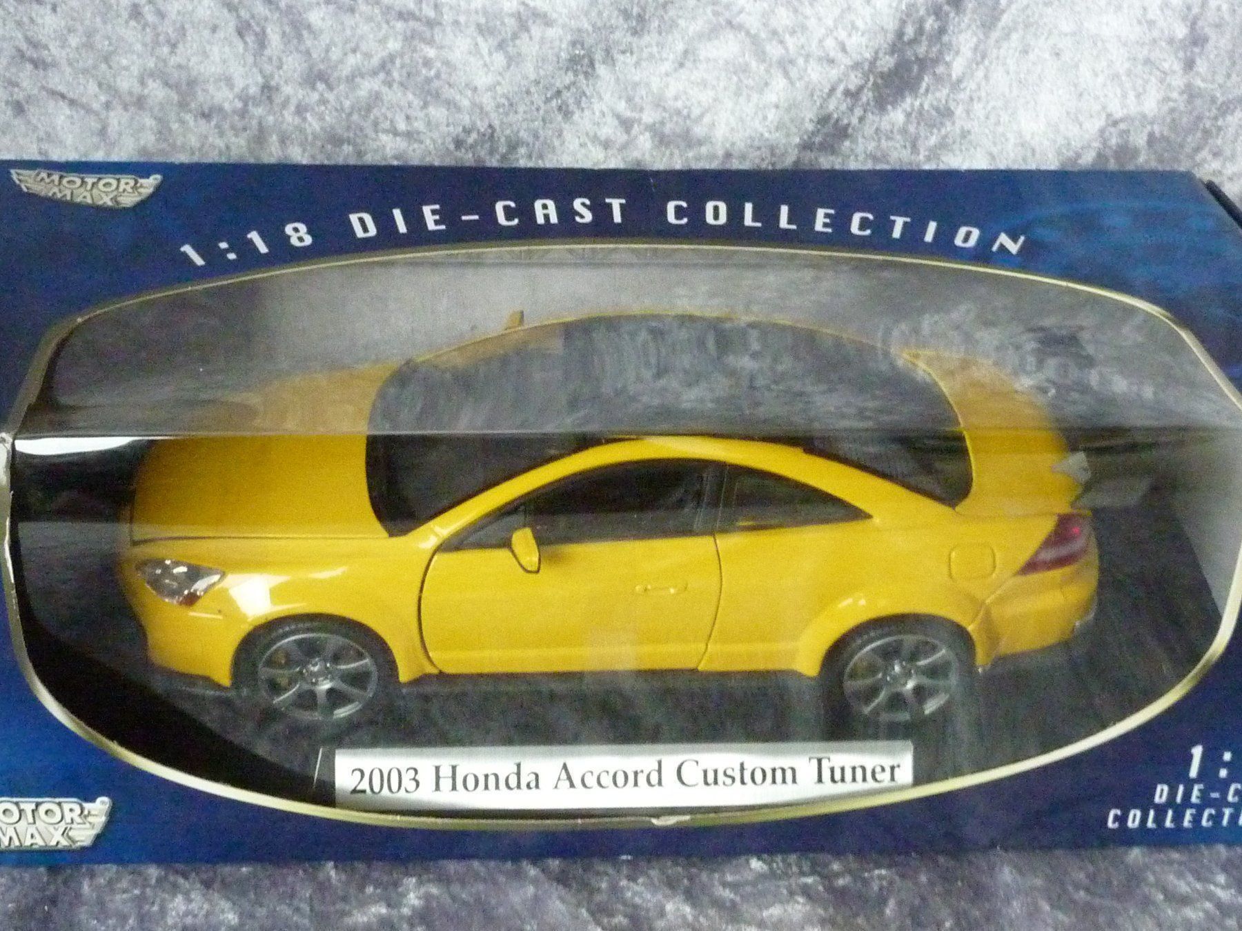 Honda Modellautos: Honda Accord Coupe  1:18 – Neu und originalverpackt aus Dürrenäsch von modellautos4you