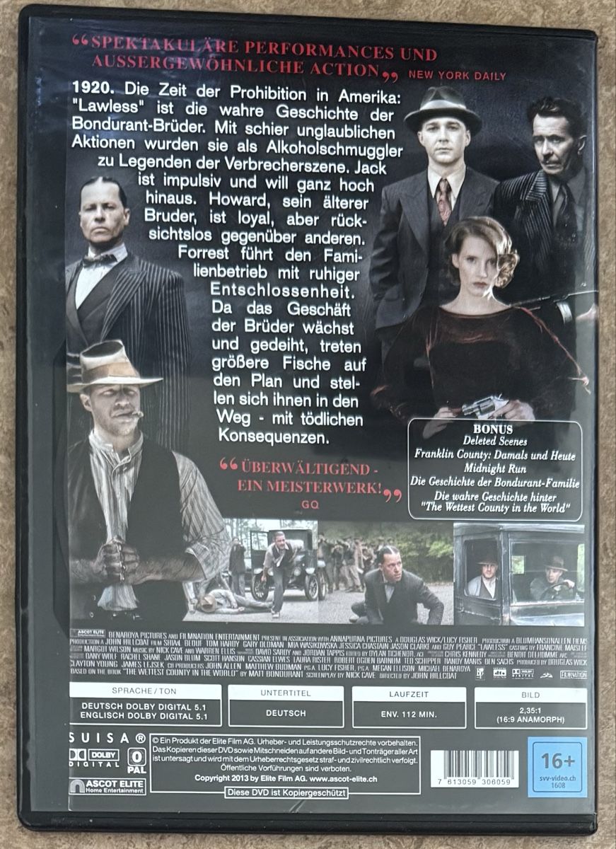 Alle DVDs: LAWLESS DIE GESETZLOSEN – Neu (gemäss Beschreibung) aus Dietikon von AndreaSch01 1