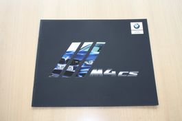 BMW M4 CS Clubsport Typ F82 Prestige Prospekt 2017 FR