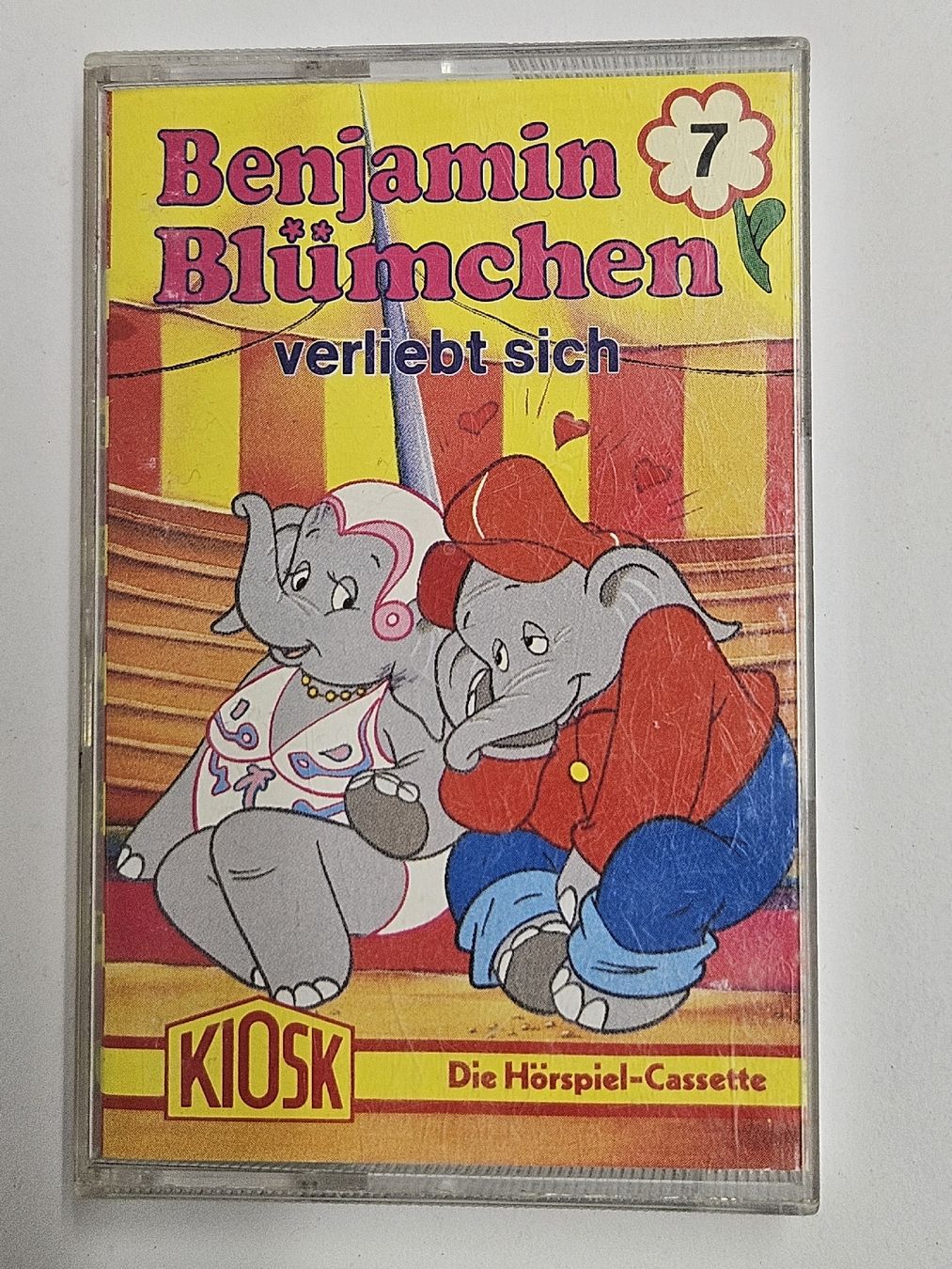 Musicassette: Benjamin Blümchen verliebt sich / Nr 7 / Kassette #WT18 – Usato da Oberdorf BL venduto da BaldenEagle