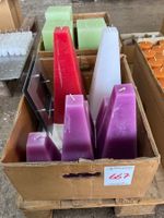 667 Posten Raureif Kerzen aus Liquidation