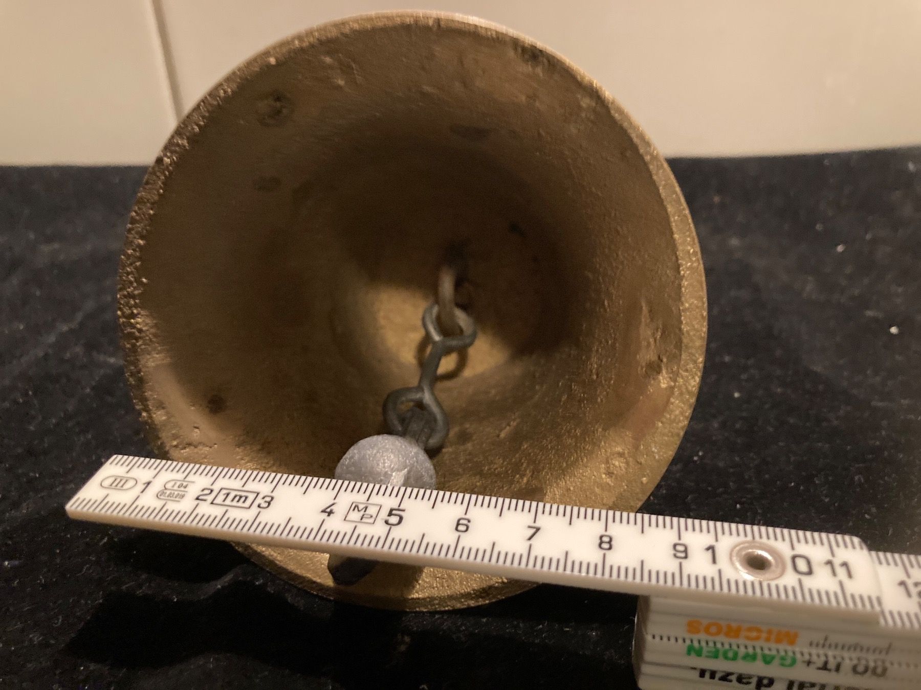 Campanacci mucche: Schiffs-Glocke - Bronze-Glockengießerei Brockscheid – Usato da Zürich venduto da Chaeffeler 2