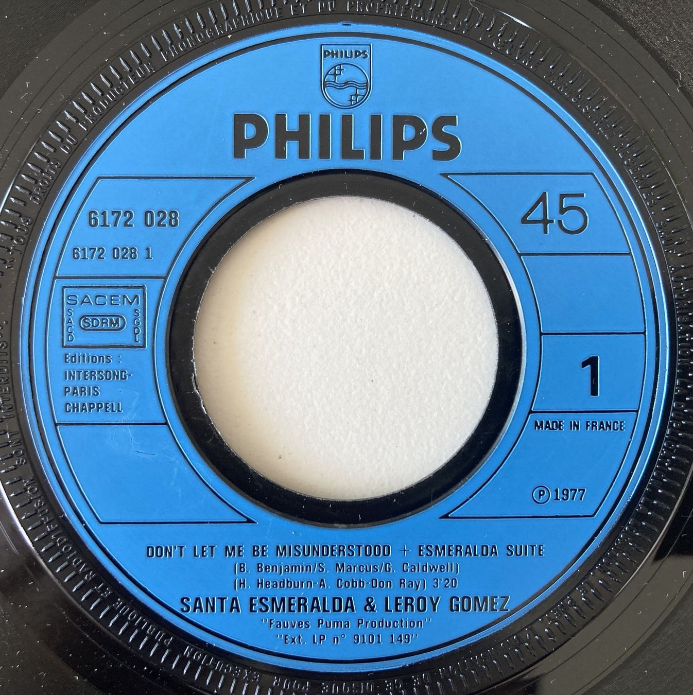Dischi in vinile: SANTA ESMERALDA - DON'T LET ME MISUNDERSTOOD – Usato da Bottens venduto da hotter-than-hell 2