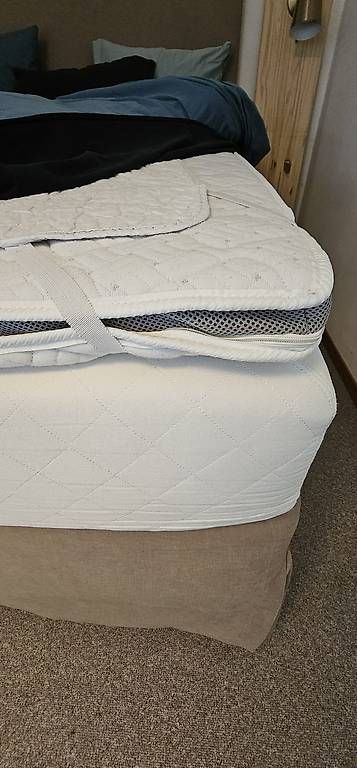 Lits: Hochwertiges Matri Boxspringbett in Beige – D'occasion à Siebnen par JaneDoe01 4