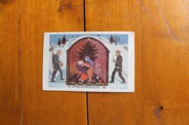1914 Feldpost-Weihnachts-AK gez. Korp.Welti, Bat. 39
