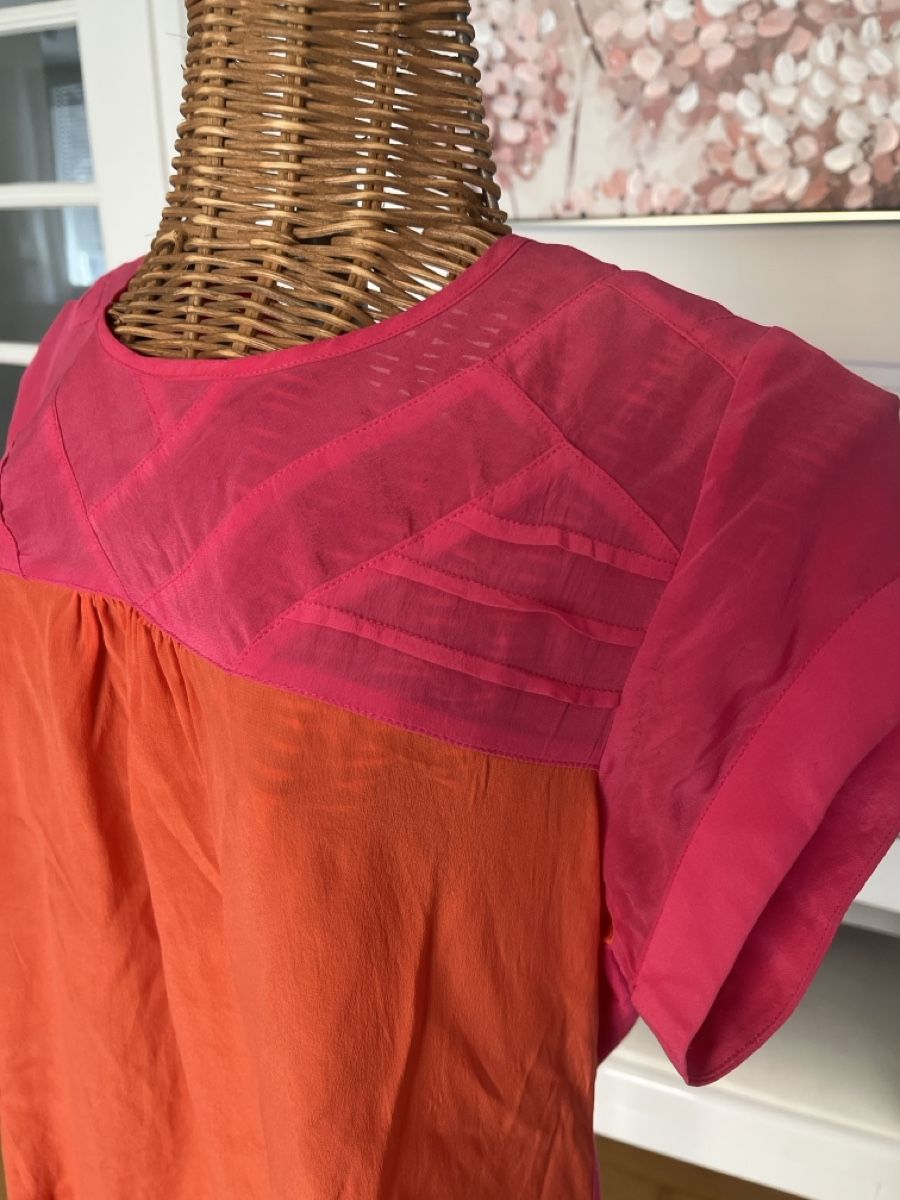 T-shirt: Shirt aus Viskose und Seide, S – Usato da Solothurn venduto da Bobesch08 2