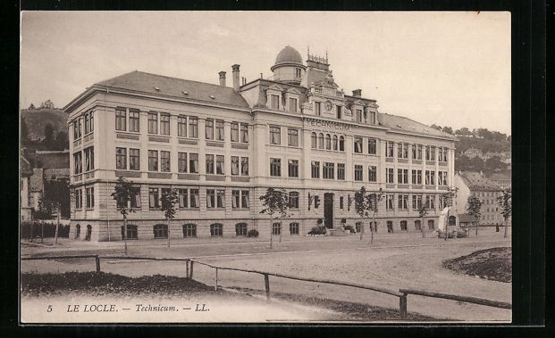 Ansichtskarten: AK Le Locle, Technicum – Gebraucht aus Berlin von bartko-reher