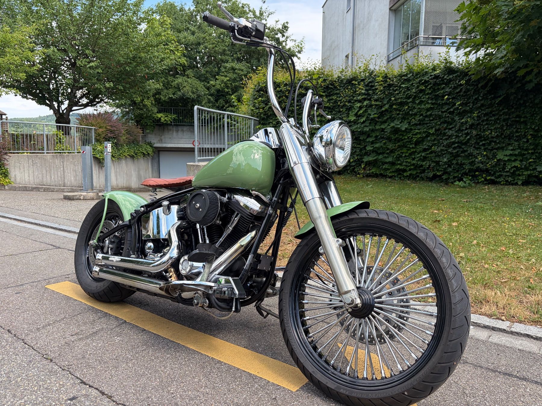 Harley-Davidson Chopper: HARLEY DAVIDSON HERITAGE – Usato da Rütihof venduto da elcheffe81
