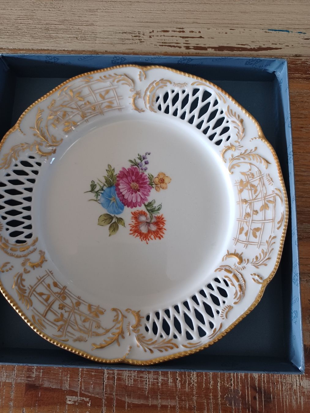 Rosenthal Teller: Classic Rose Konfektteller, Goldrand – Neu (gemäss Beschreibung) aus Boswil von Joli2222 3