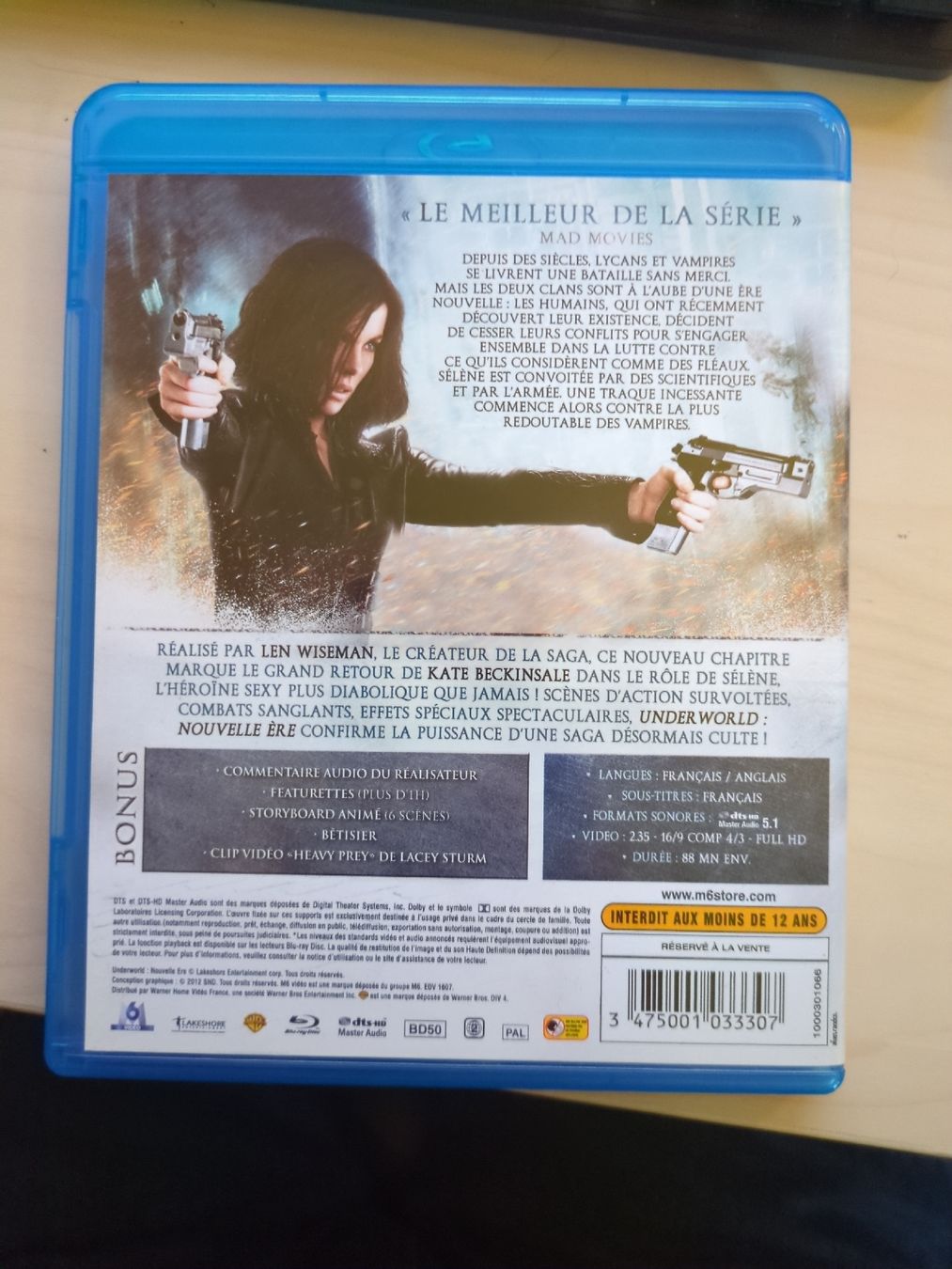 Tutti i DVDs: Underworld: Nouvelle Ère - Blu-ray – Nuovo (secondo la descrizione) da Gland venduto da Kyostal 1